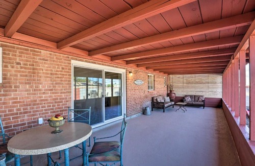 Tucson House | Tucson Home with Patio and Games Less Than 1 Mi to Park Place