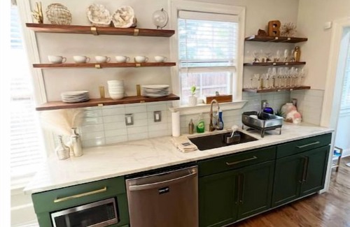 Fort Worth House | Tudor Style Bungalow with Pooln