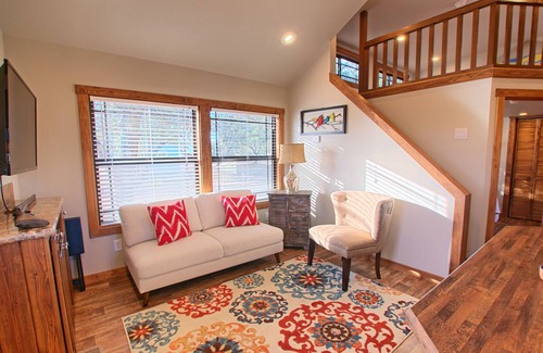 Kingsland Cottage | Tumbleweed tiny home on a gorgeous private lake in the Texas Hill Country