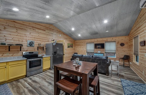 Fort Payne House | Turkey Trot-cozy cabin w/hot tub & fire pit