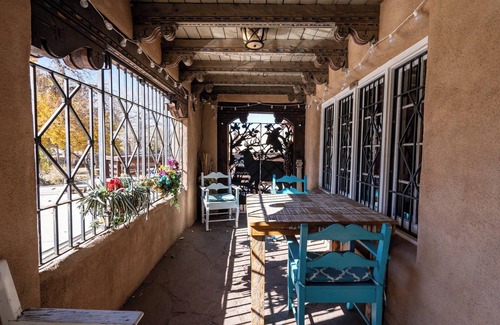 Downtown Santa Fe House | Turquoise Butterfly