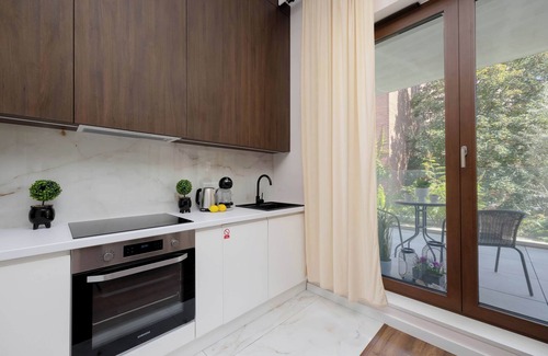 Srodmiescie Apartment | Tuwima 48 | Łódź | Elegant Studio | Smart TV