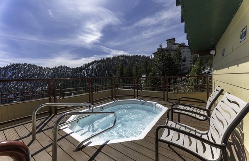 Tahoe Village Apartment | Two–2BR Villa with Full Kitchen, Fireplace + Pool, Hot Tubs & Games