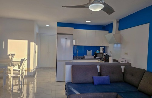 Costa Adeje Apartment | Two bedrooms, balcony, sea view, pool,Wi-Fi 50 mts. from beach