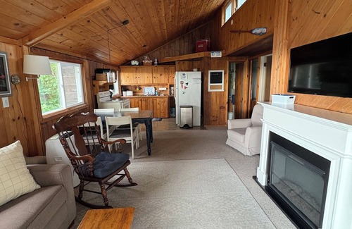 Bear Lake Cottage | Two lakefront cottages, 158 feet of frontage on Bear Lake