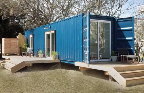 Wilmington Beach House | Two Modern Containers-walk to the beach-Two blocks to the beach-Pet Friendly