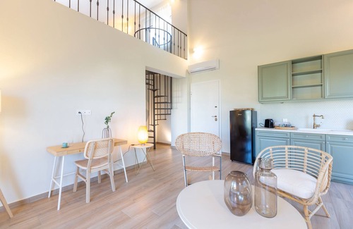 Psathopirgos Apartment | Two Olive Trees - "Olive" Apartment - 2 bedrooms - Sea View