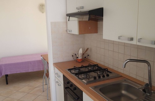 Torre Mozza Apartment | Two-room attic apartment with a view only 100 meters from Torre Mozza beach