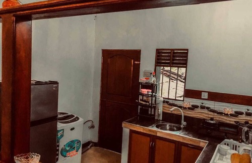 Unawatuna Villa | Two separate bedrooms with attached bathrooms,kitchen and living roomnn