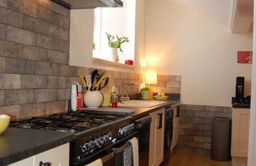 Tywyn House | Ty Capel, converted chapel with hot tub in Tywyn