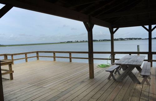 Tybee Island Cottage | Tybee Beach Front House with Private Dock-Best location on Tybee!