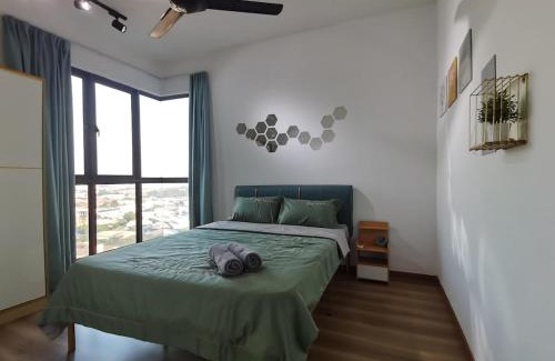 Seri Kembangan Apartment | TypeC-5间房- 可入住10人- C180- 焦赖