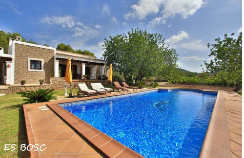 Sant Josep de sa Talaia Cottage | Typical Ibizan house of new construction with pool in a very quiet area