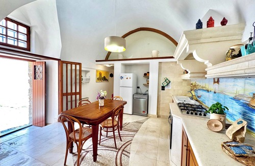 Salento Peninsula Apartment | Typical house with a seafront terrace in the center of Otranto - Marea Stays Collection