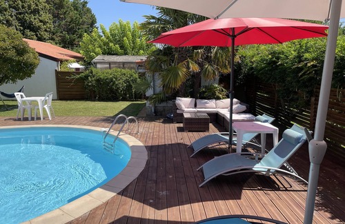 Seignosse Villa | Typical Landaise villa with swimming pool