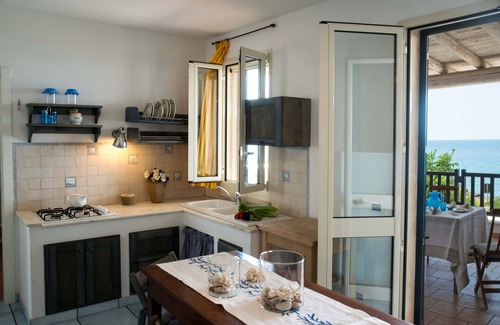 Torre San Giovanni Apartment | Typical Mediterranean home by the sea with large terrace