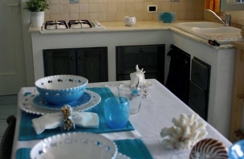 Torre San Giovanni Apartment | Typical Mediterranean home by the sea with large terrace