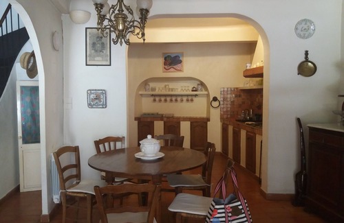 Riez House | Typical Provencal village house with lovely terrace.