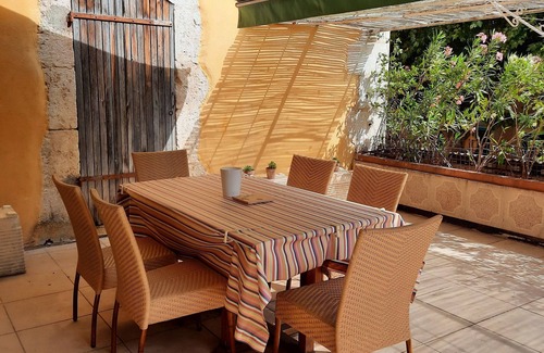 Riez House | Typical Provencal village house with lovely terrace.