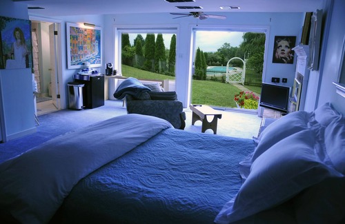 Philomont Bed & Breakfast | Tyrolean Garden Suite w/pool/private entrance n patio n