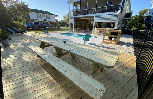 Long Beach House | Ultimate Beach Getaway in Beautiful Home with heated pool option!