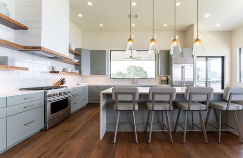Granite Shoals House | Ultimate Lake Escape: Chef’s Kitchen, Gym, Boat Slip & 900 Ft of Swimmable Shore
