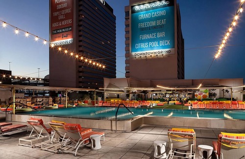 Downtown Las Vegas Hotel | Ultimate Las Vegas Getaway! 4 Stylish Units with City View, Free Parking, Pool!