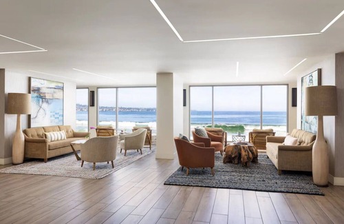 Monterey House | Ultimate Monterey Escape! Ocean View, Pool, Onsite Dining, Free Parking!