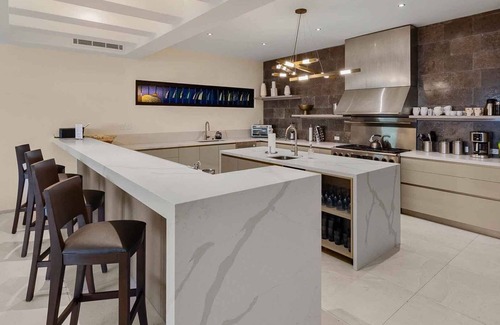 San Jose del Cabo Villa | Ultra Exclusive Beachfront Villa Just Steps from the Sand. Butler Included