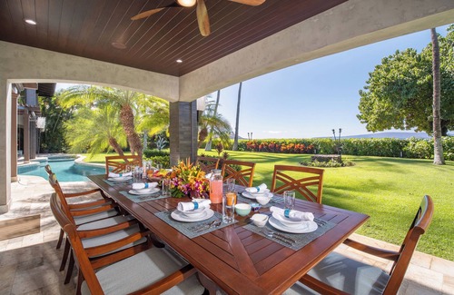 Wailea House | Ultra-Luxury Oceanfront Estate on Makena Beach – 6BR/7.5BA, 8,030 Sq Ft