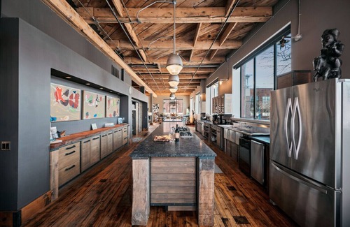 Traverse City Apartment | Unique 4000Sq Ft. 4BR w chef kitchen Boardman Loft