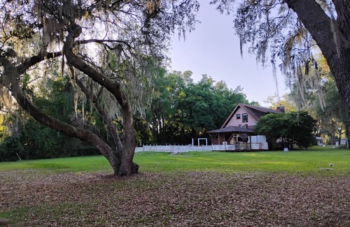 Silver Springs House | Unique A-Frame wloft, pool, & RV pad 17 minutes from Silver Springs State Park