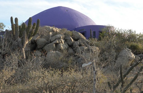 Los Zacatitos House | Unique Artist Dome Between Mountains Sea And Desert
