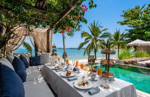 Bophut Villa | Unique Beachfront Mansion in Koh Samui top location