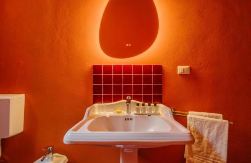 Historic Center Apartment | Unique Bologna Penthouse with Frescoes and Charm
