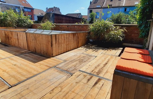Sint-Jans-Molenbeek Condo | Unique loft with rooftop terrace