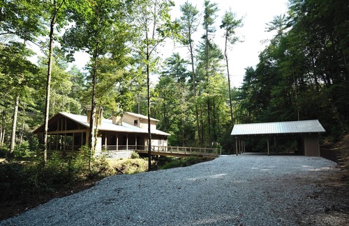 Highlands House | Unique one of a kind Highlands Cabin on Big Creek in Horse Cove.