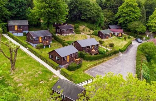 Berrynarbor Cabin | Unique, peaceful, cosy and quaint cedar wood built holiday lodge.