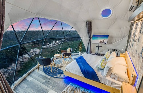 Lago Vista Resort | Unique & Plush Eco-Glamping Resort in TX Hill country!