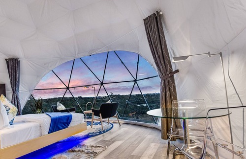 Lago Vista Resort | Unique & Plush Eco-Glamping Resort in TX Hill country!