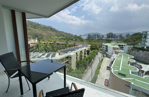 Patong Apartment | Unique sea view studio with private terrace & pool