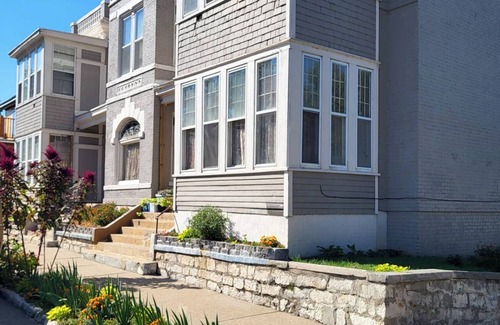 St. Joseph Apartment | Unique, Two-story 3bdr Apt w/Spiral Staircase in Museum Hill