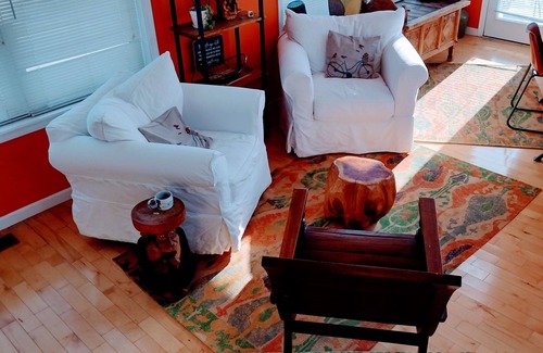 Traverse City Condo | Uniquely Artistic Mid-Town Traverse City Condo.