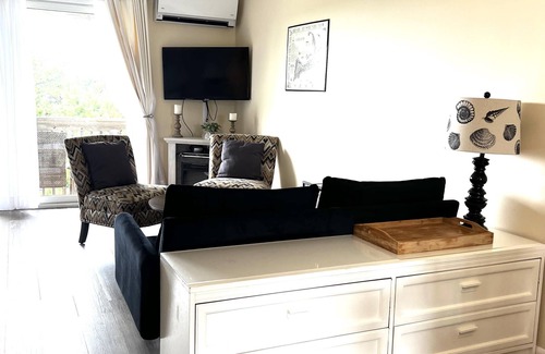 North Truro Condo | Unit #22 - 2nd Floor Deluxe Efficiency, Private Deck with distant Bay Views