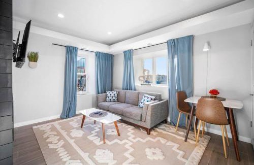 Atlantic City Apartment | Unit 3 European style King size bed Stockton College