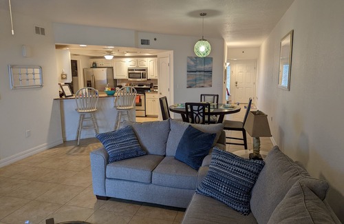 New Smyrna Beach Condo | Unit in coveted Oceanwalk complex steps from the ocean with partial ocean views