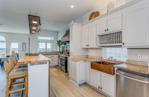 Lafitte Cove House | Unobstructed Gulf View & Canal View!