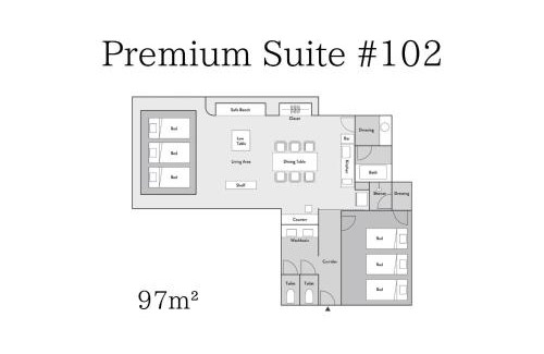 Kitaazumi-gun Hotel | UNPLAN Residence suite