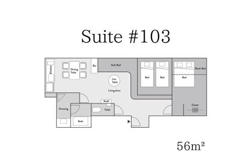 Kitaazumi-gun Hotel | UNPLAN Residence suite