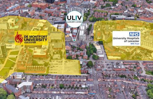 Welford Apartment | Unwind in Style, One-Bedroom Haven 2C Close to DMU